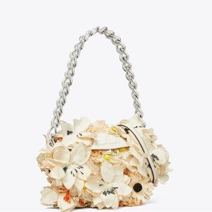 Tory Burch floral Fleming Bag NWT